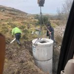 Installation of a domestic well